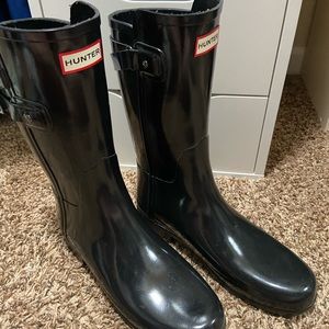 Hunter Original Refined Back Strap Wellingtons